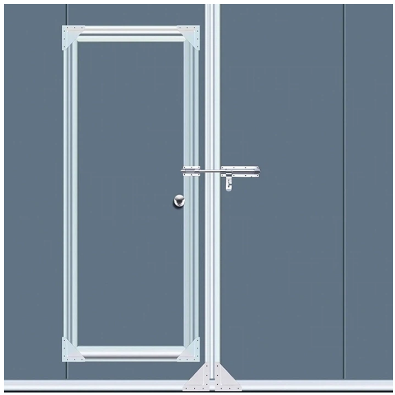 Thermal-Insulated Cold Room Safety Swing Door Porta giratória de segurança para câmaras frigoríficas com isolamento térmico